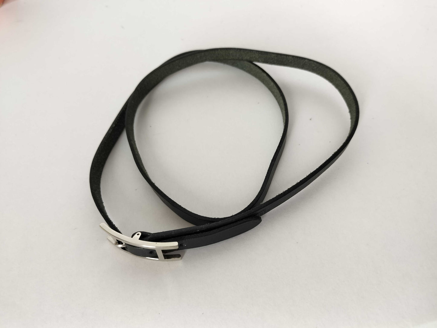 HERMES Api Choker Black Necklace