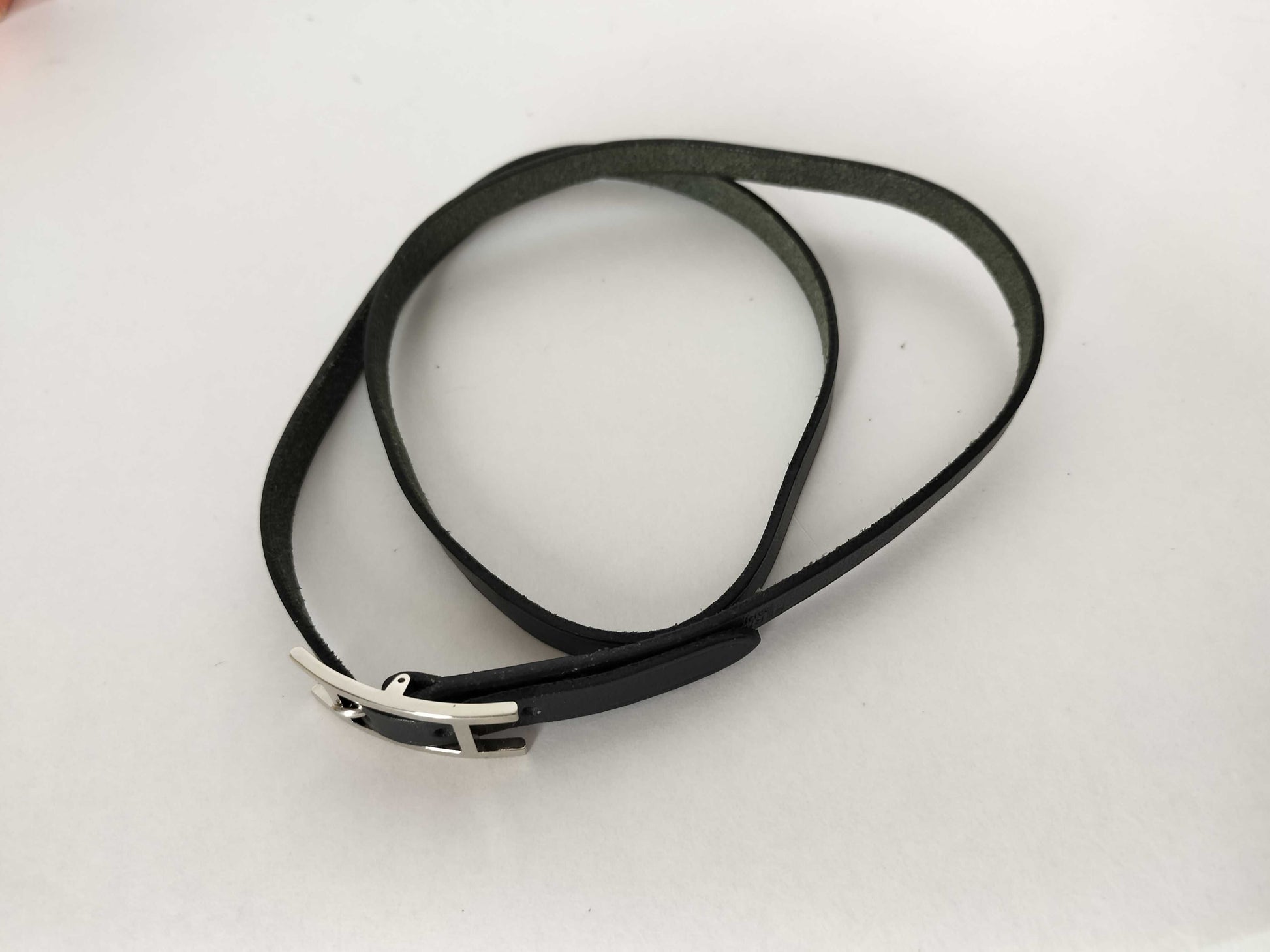 HERMES Api Choker Black Necklace