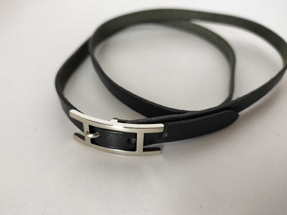 HERMES Api Choker Black Necklace