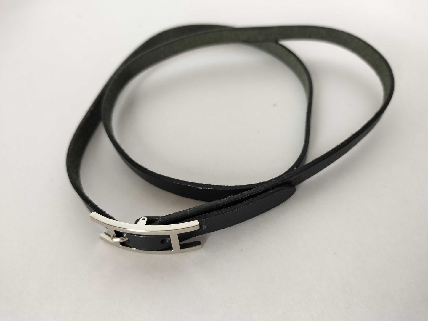 HERMES Api Choker Black Necklace