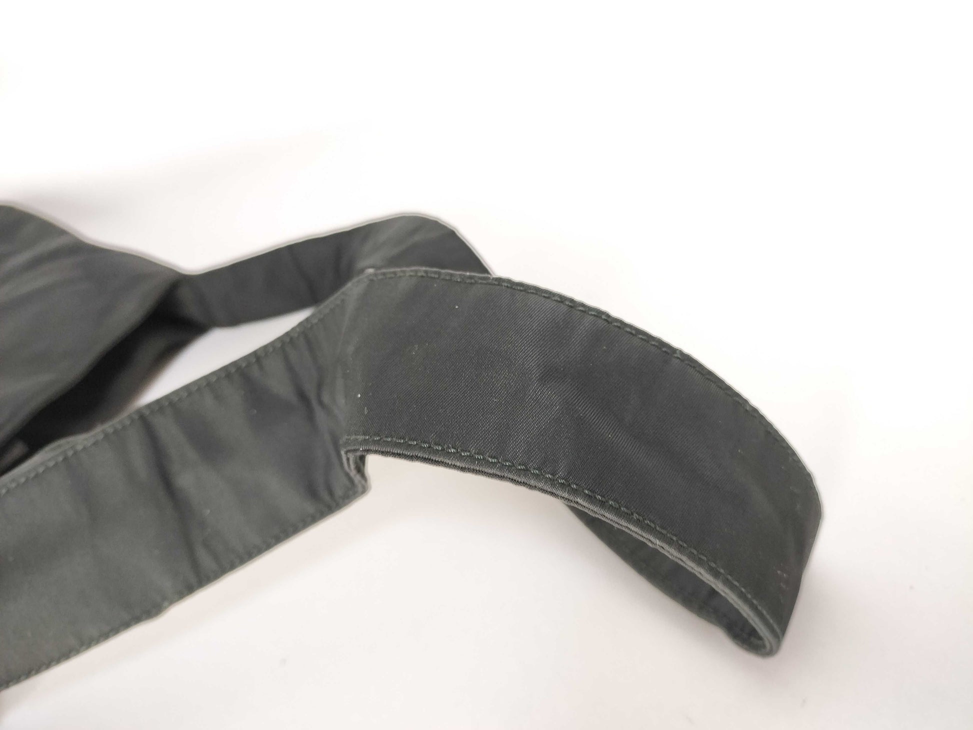 PRADA Nylon Prada Tesuto One Shoulder Bag Black Shoulder Bag