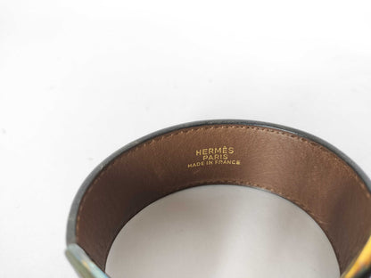 HERMES Horsebit Bangle Bracelet 〇F Engraved Bracelet Bangle