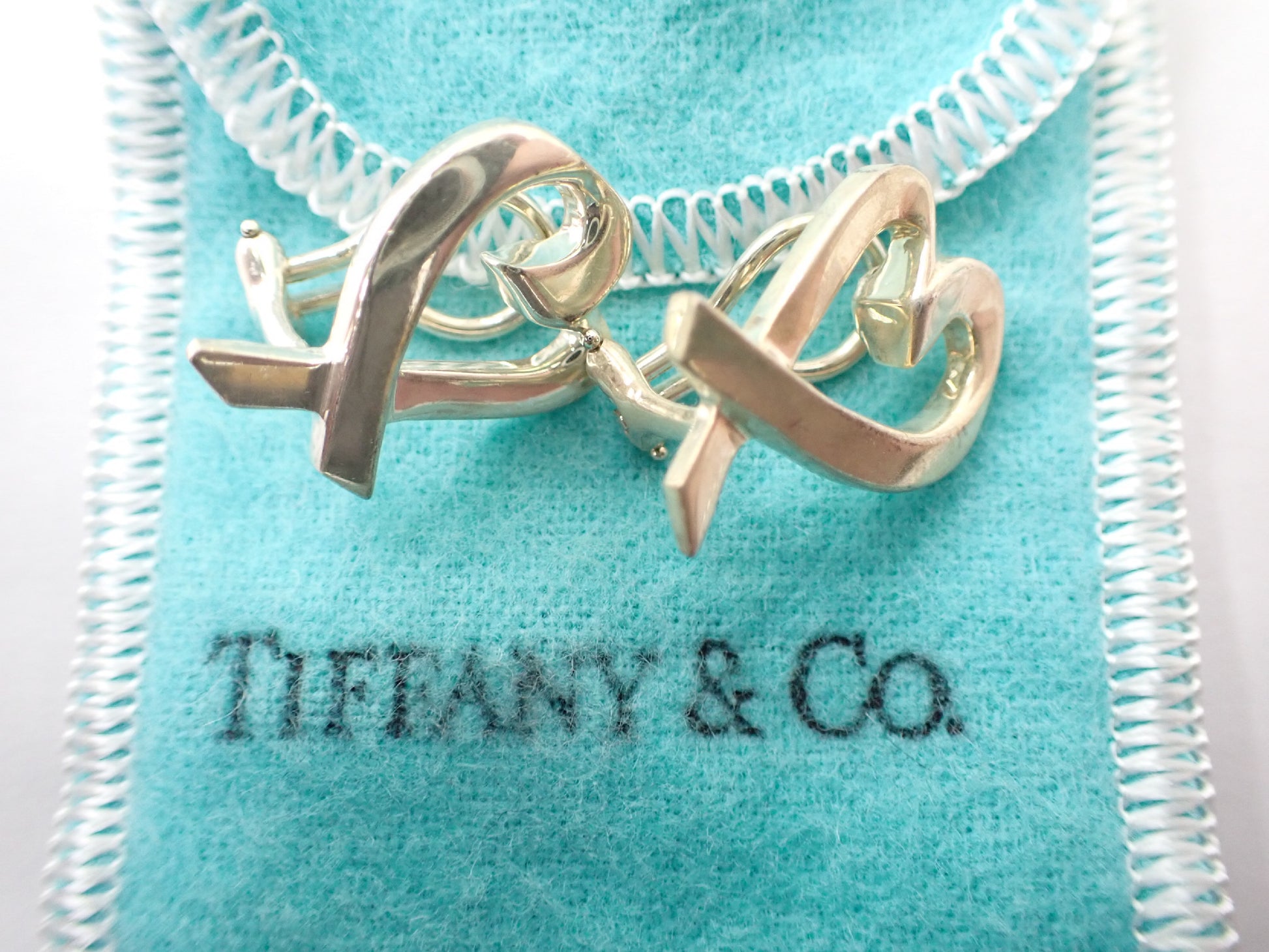 Tiffany&Co. Tiffany Paloma Picasso Loving Heart 6.7g Earrings