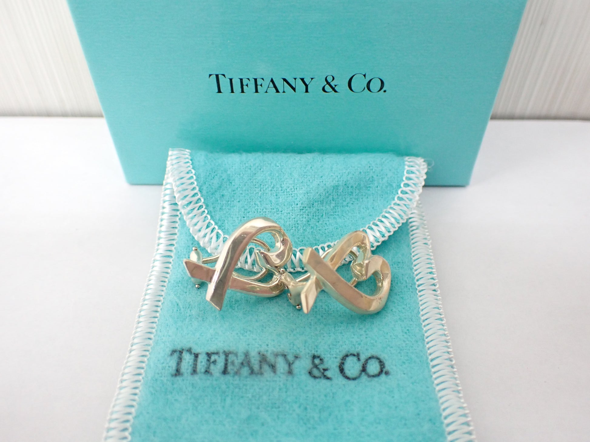 Tiffany&Co. Tiffany Paloma Picasso Loving Heart 6.7g Earrings