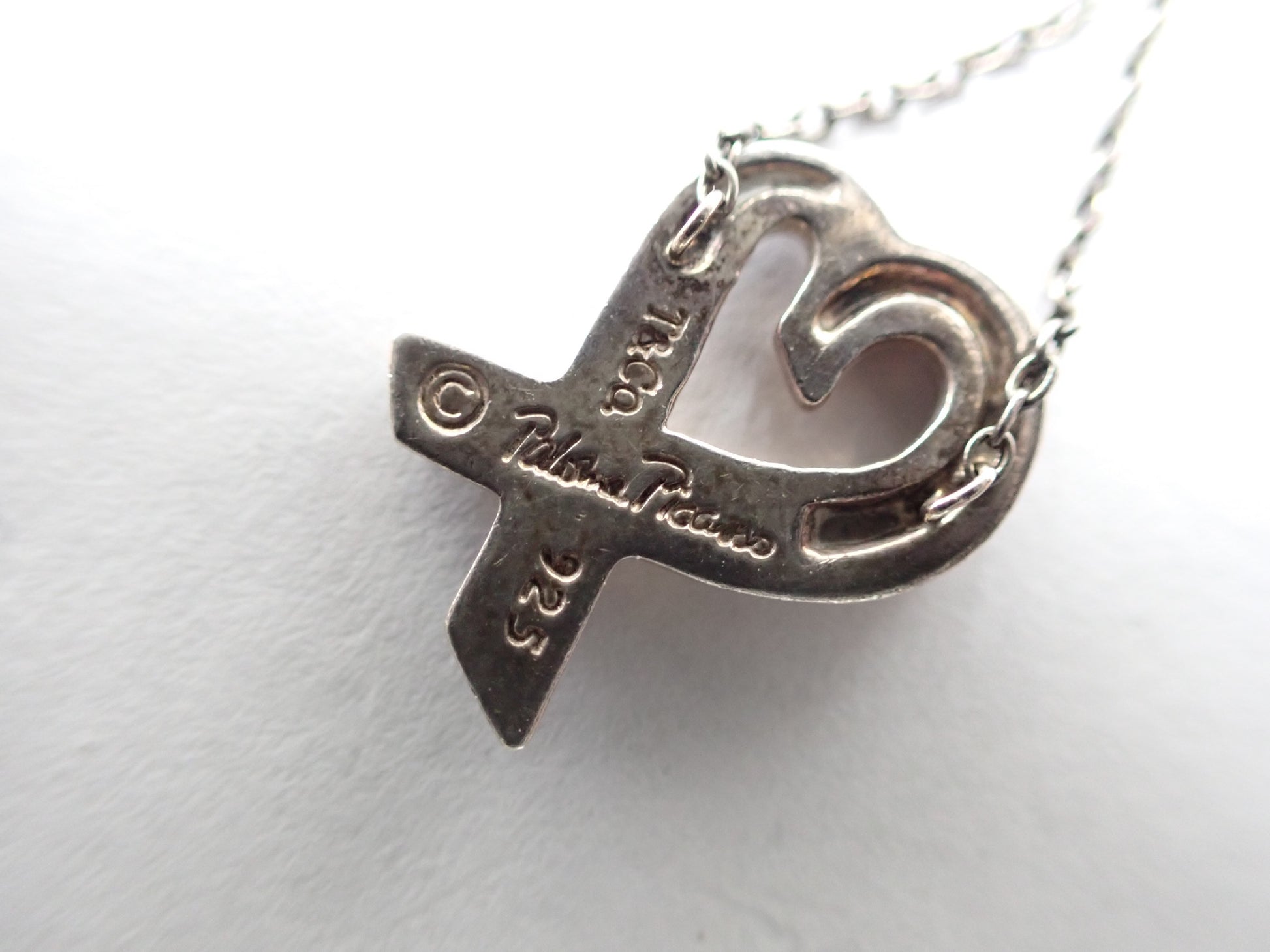 Tiffany&Co. Tiffany Paloma Picasso Loving Heart 2.6g Necklace