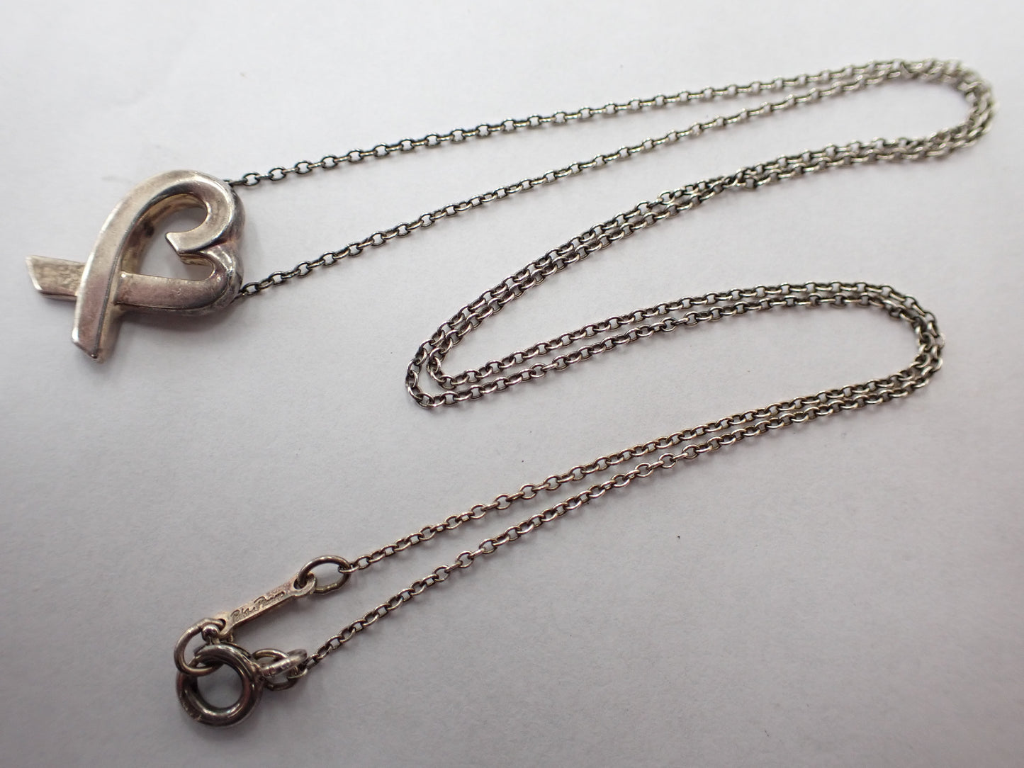 Tiffany&Co. Tiffany Paloma Picasso Loving Heart 2.6g Necklace