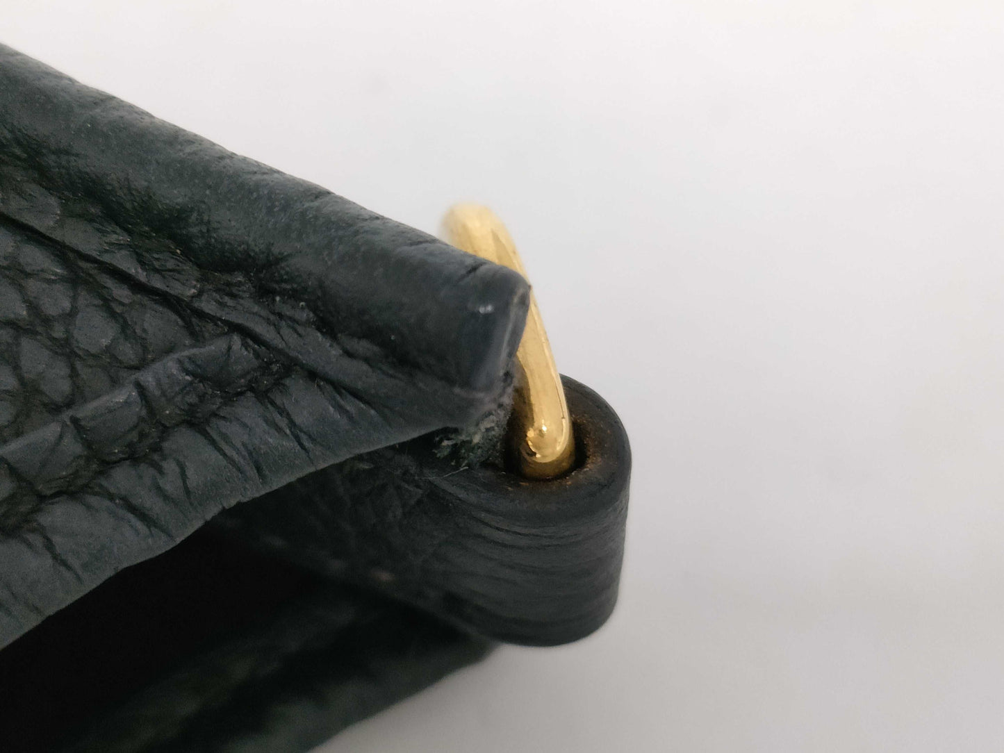 HERMES Evelyn TPM Black Gold Hardware Z-Engraved Shoulder Bag