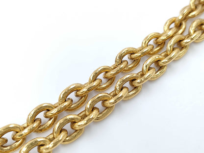 CHANEL Coco Mark Necklace Rice Necklace