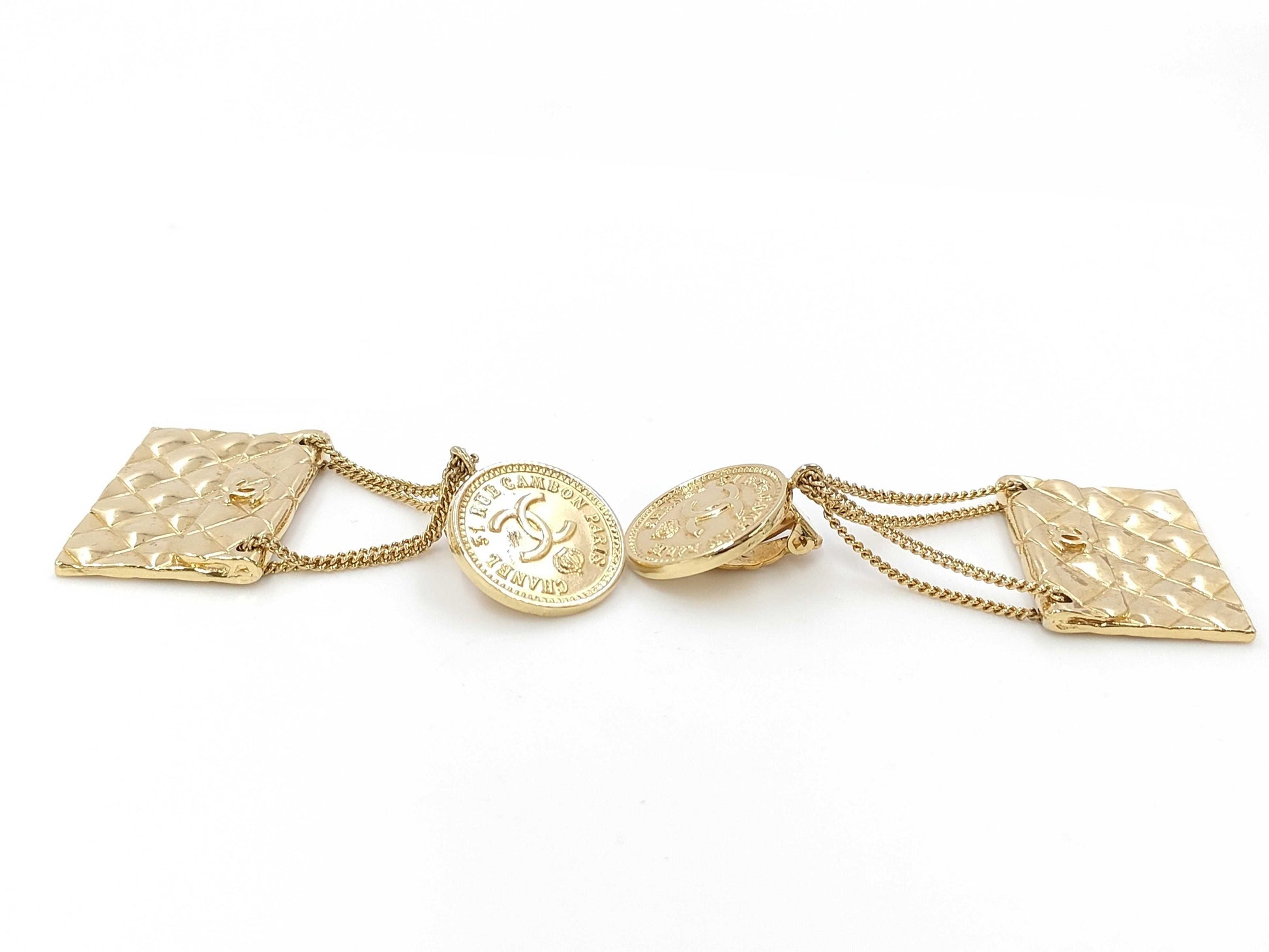 CHANEL Matrasse Cambon Earrings Earrings