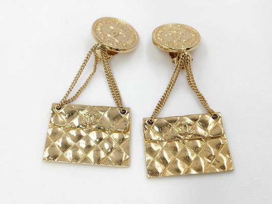 CHANEL Matrasse Cambon Earrings Earrings