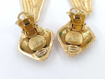 CHANEL Matlasse Earrings Earrings