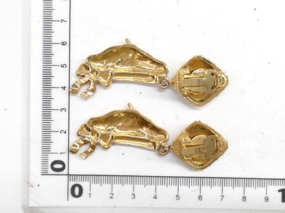 CHANEL Matlasse Earrings Earrings