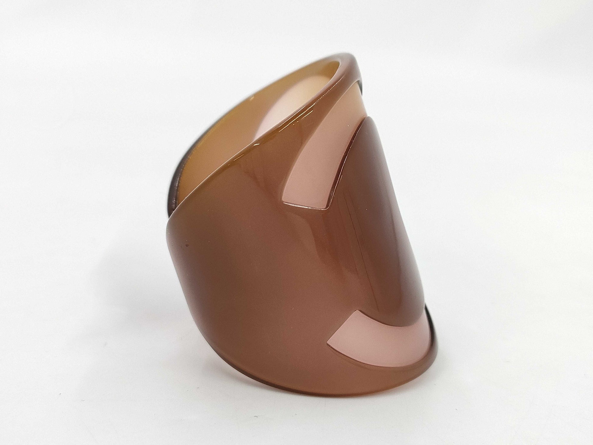 CHANEL Coco Mark Open Bangle Rice Bracelet Bangle