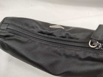 PRADA Triangle Logo Cylindrical Pouch Pouch