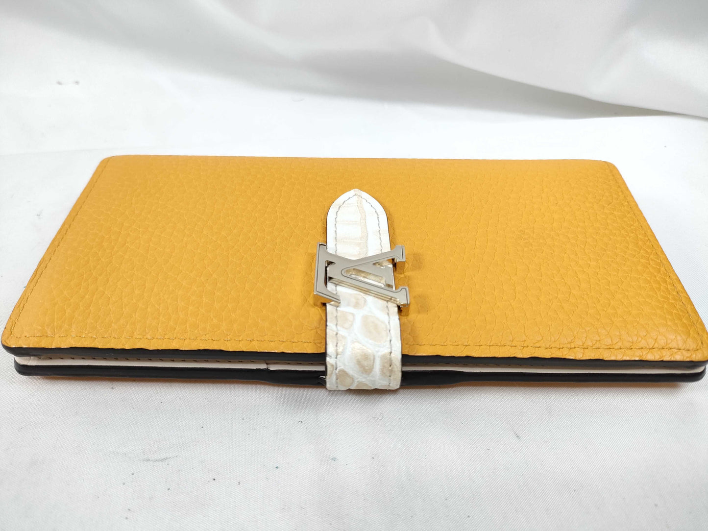 LOUIS VUITTON Exotic LV Vertical Wallet