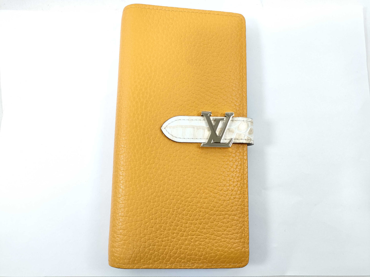 LOUIS VUITTON Exotic LV Vertical Wallet