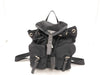PRADA Triangle Logo Backpack Black Rucksack