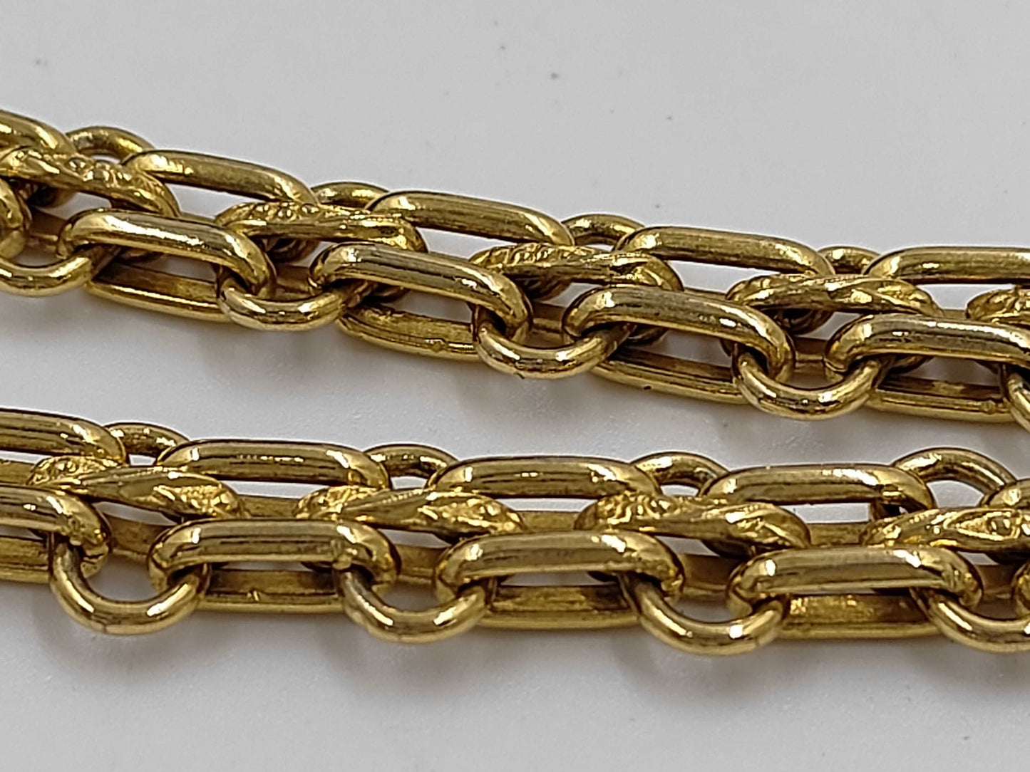 CHANEL Chain Cotton Jersey Black Shoulder Bag