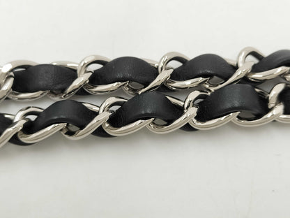 CHANEL Chain Enamel Shoulder Bag