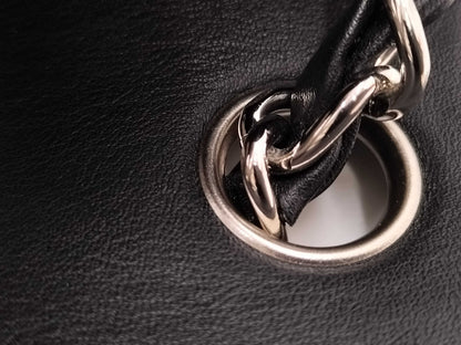 CHANEL Chain Enamel Shoulder Bag