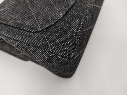 CHANEL Chain Mini Denim Black Shoulder Bag