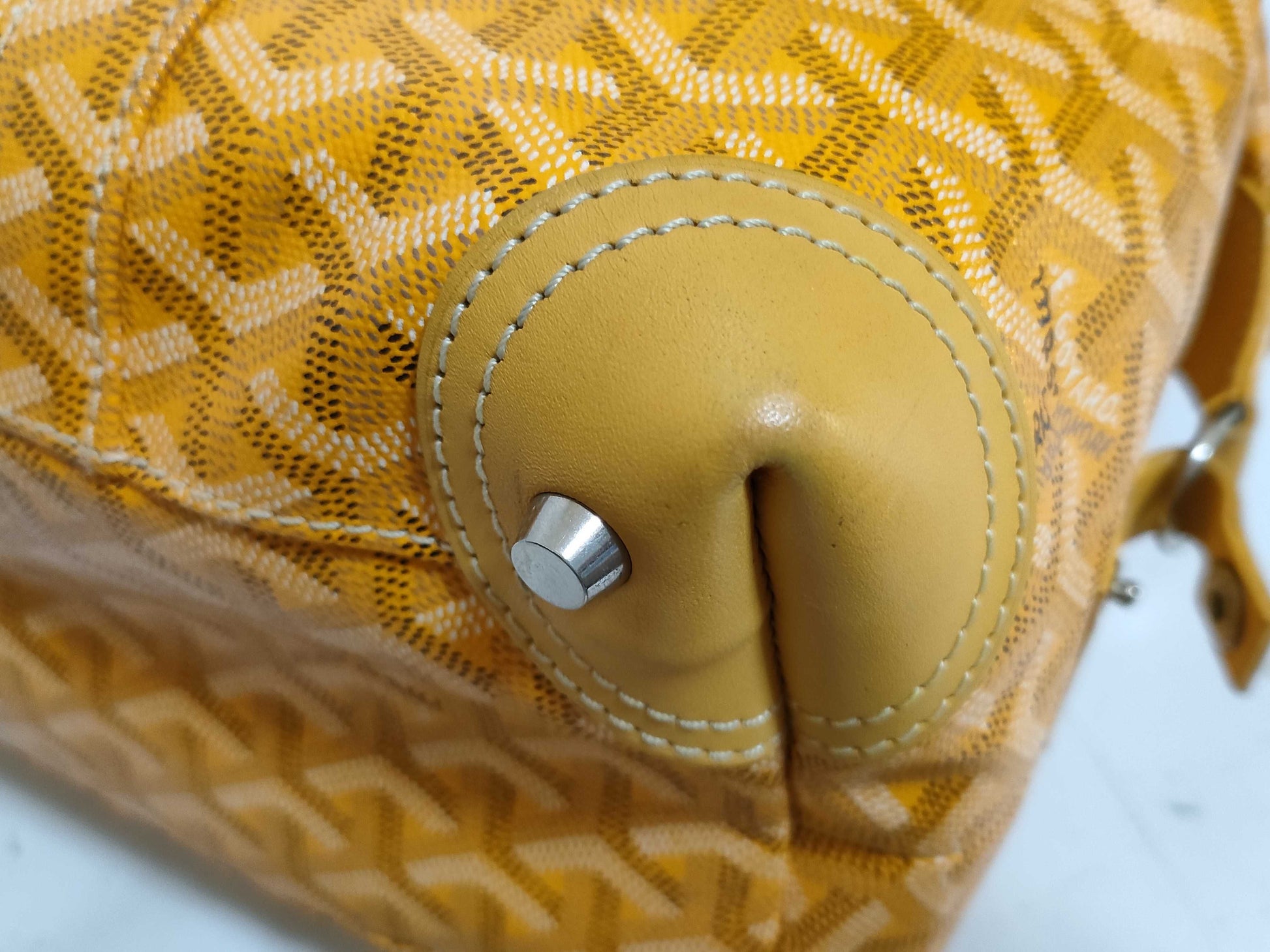 GOYARD Goyard Boston Yellow Boston Bag