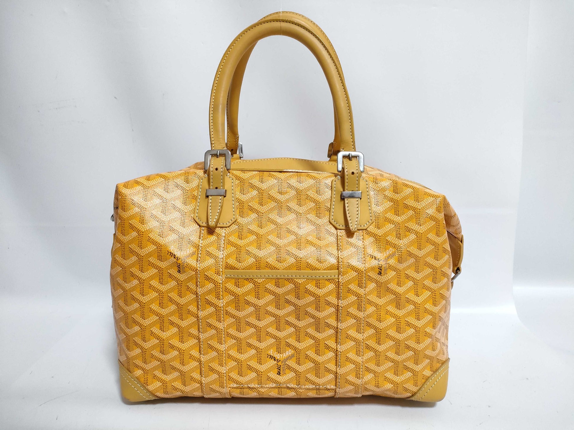 GOYARD Goyard Boston Yellow Boston Bag