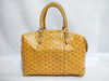 GOYARD Goyard Boston Yellow Boston Bag