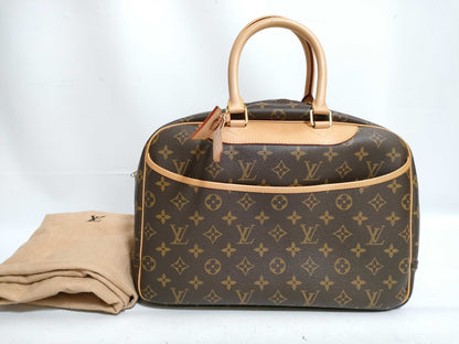 LOUIS VUITTON Monogram LV Deauville Handbag