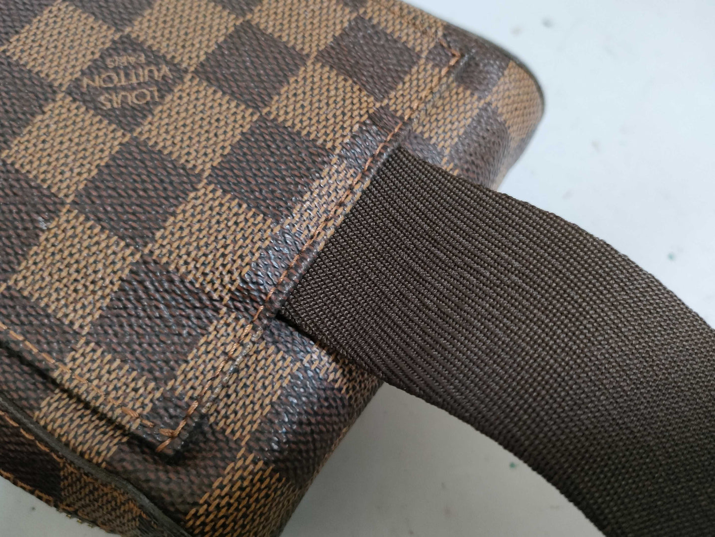 LOUIS VUITTON Damier LV Damier Geronimos Shoulder Bag