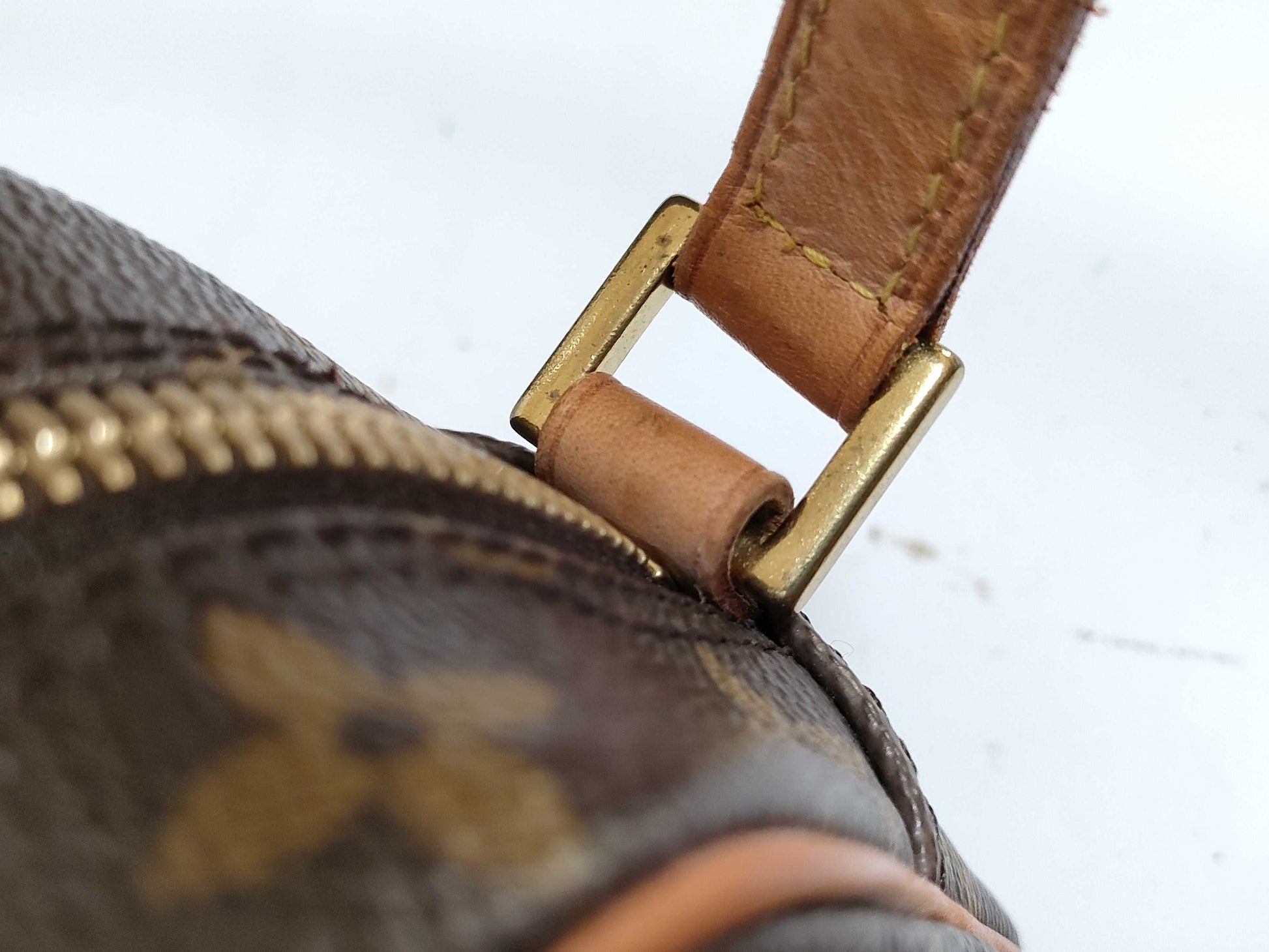 LOUIS VUITTON Monogram LV Pochette Cite Handbag