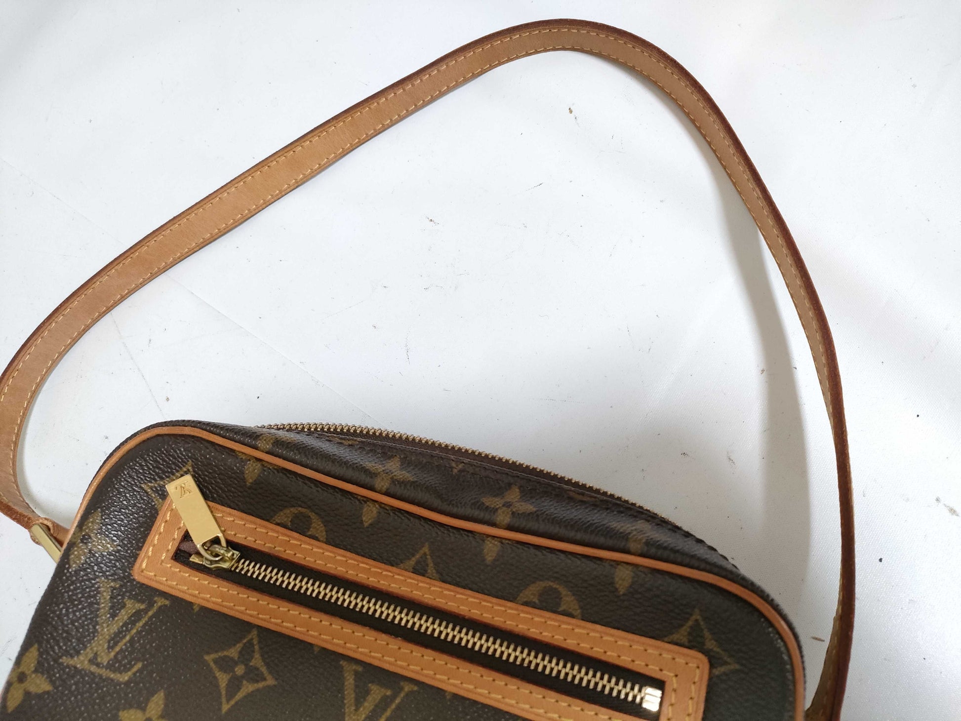 LOUIS VUITTON Monogram LV Pochette Cite Handbag