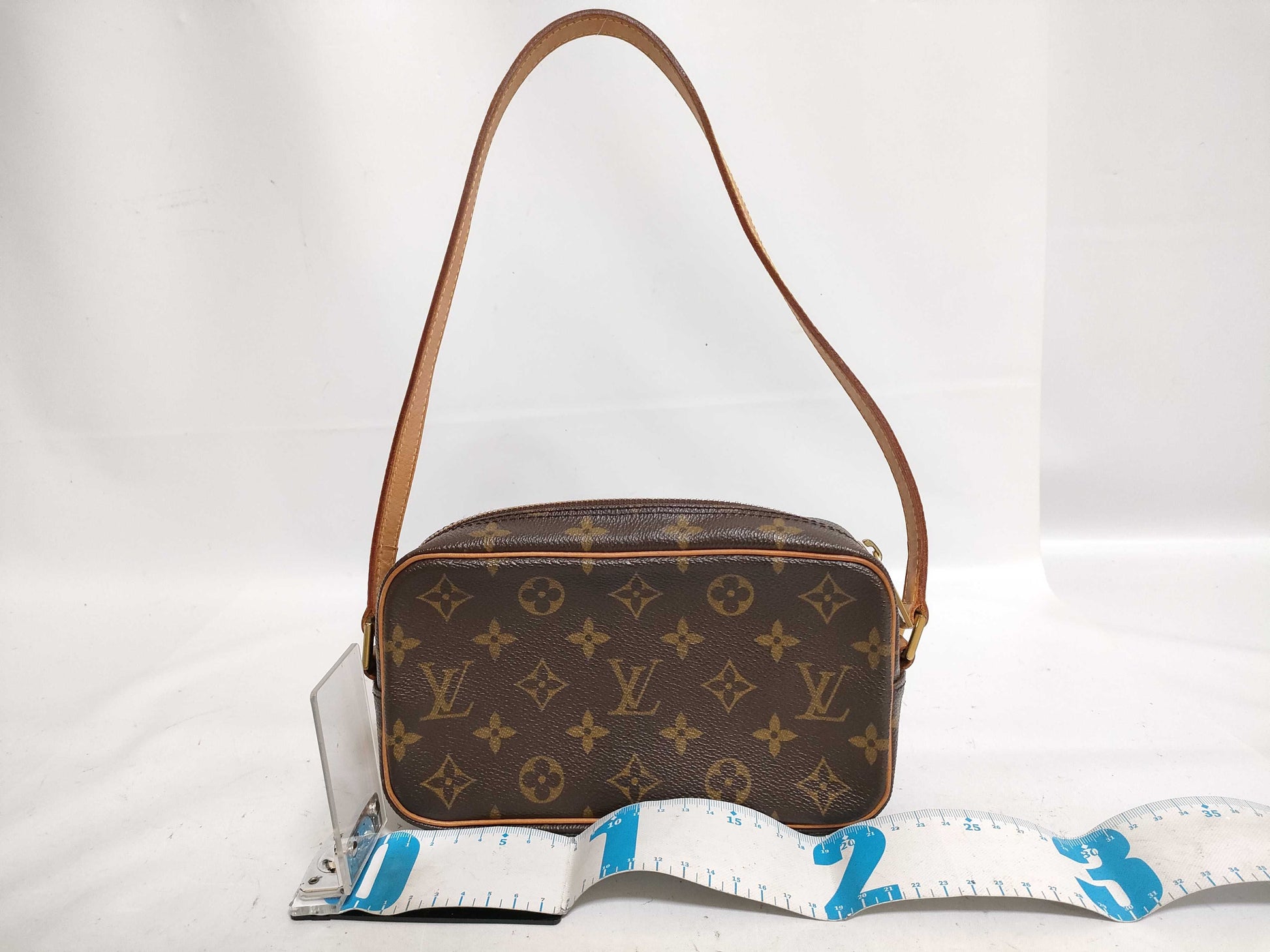 LOUIS VUITTON Monogram LV Pochette Cite Handbag