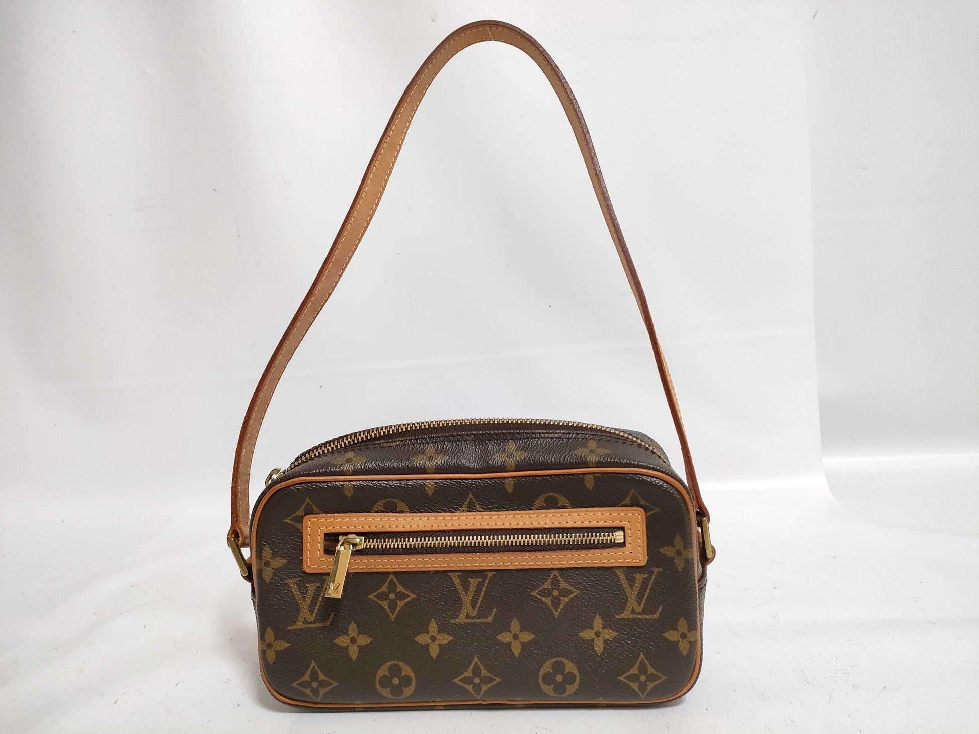 LOUIS VUITTON Monogram LV Pochette Cite Handbag