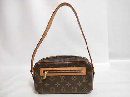 LOUIS VUITTON Monogram LV Pochette Cite Handbag