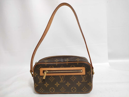LOUIS VUITTON Monogram LV Pochette Cite Handbag