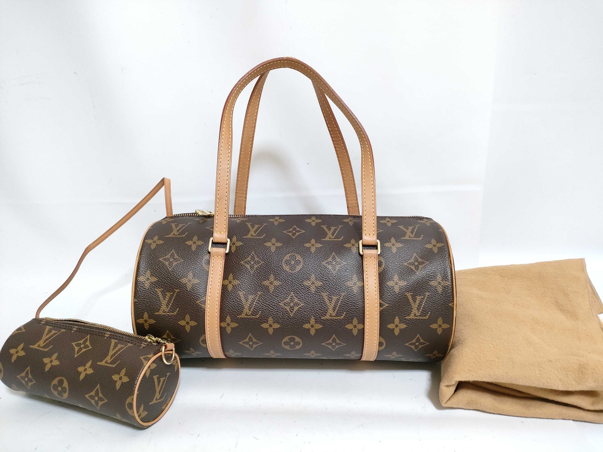 LOUIS VUITTON Monogram LV Papillon 30 Handbag