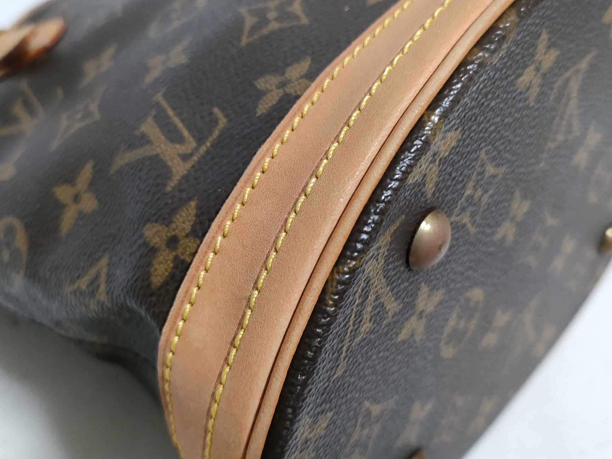 LOUIS VUITTON Monogram LV Bucket PM Handbag