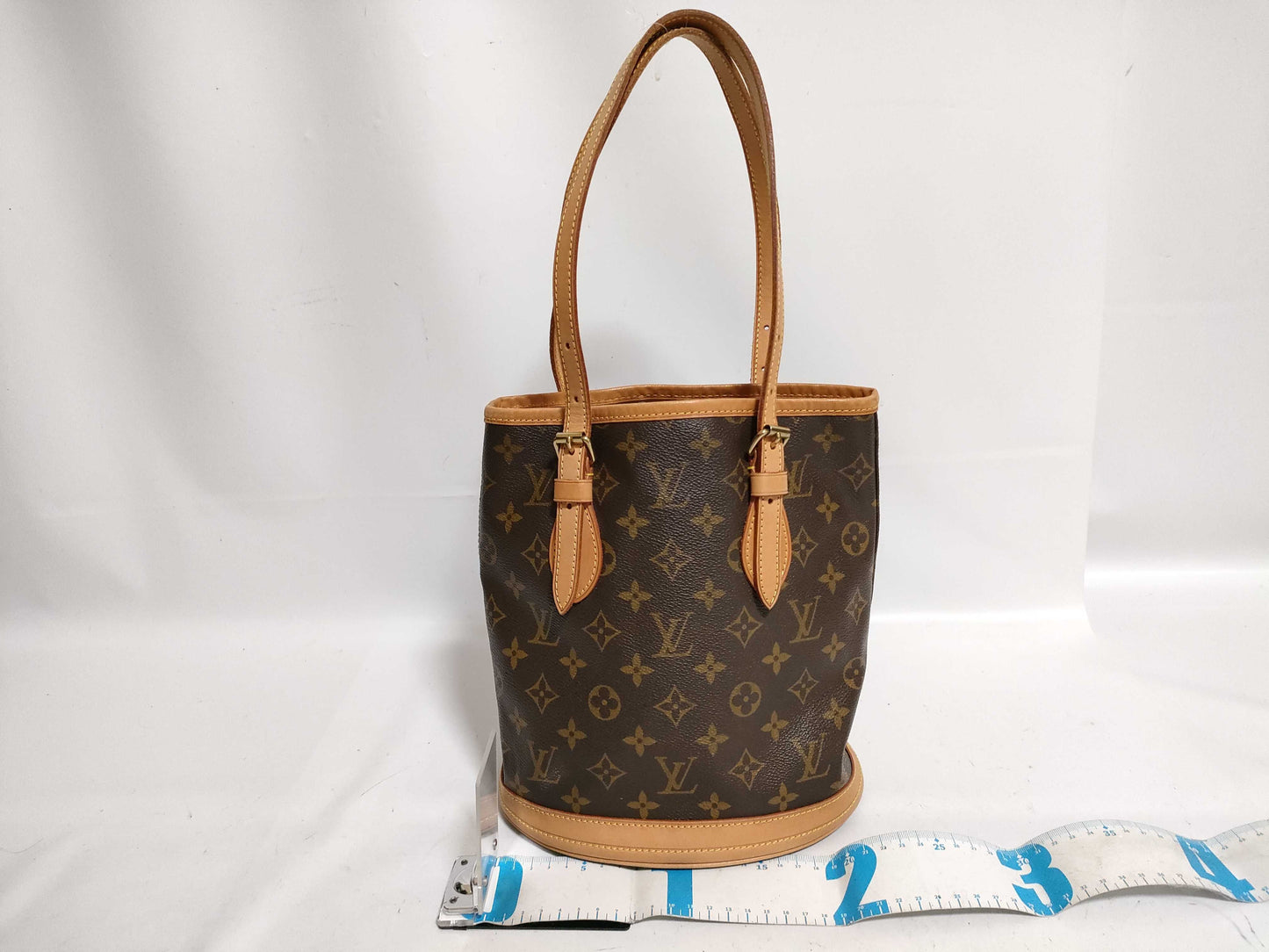 LOUIS VUITTON Monogram LV Bucket PM Handbag