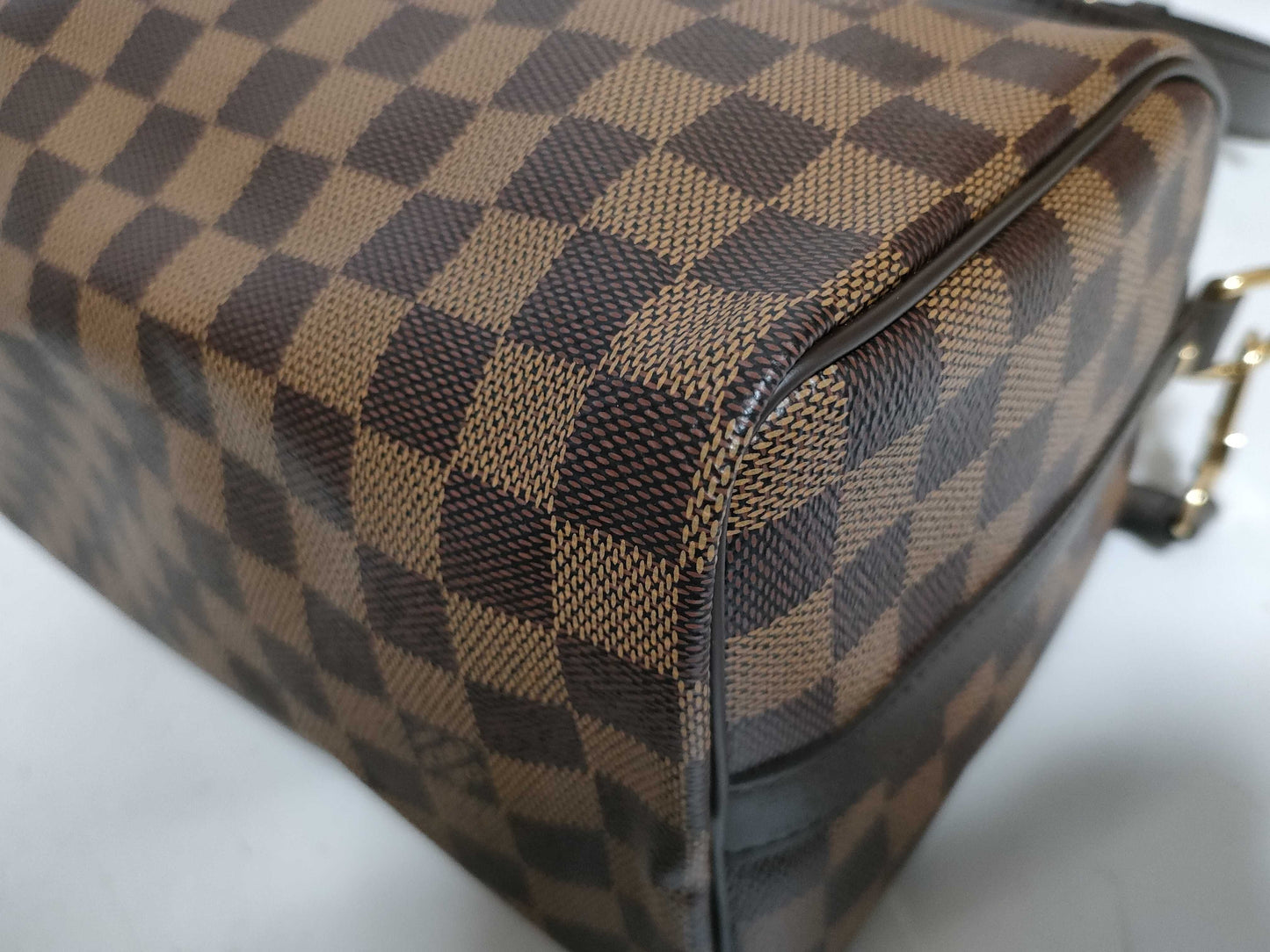 LOUIS VUITTON Damier LV Damier Speedy Bandouliere 25 Handbag