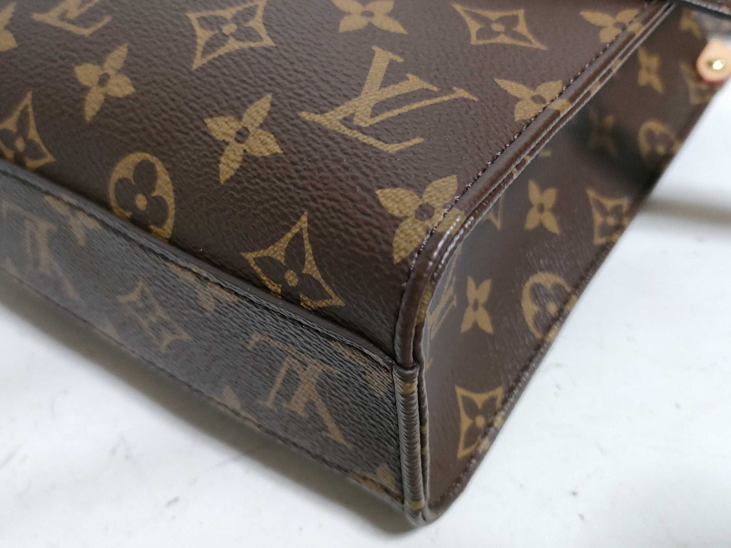 LOUIS VUITTON Monogram LV Sac Plat BB Shoulder Bag