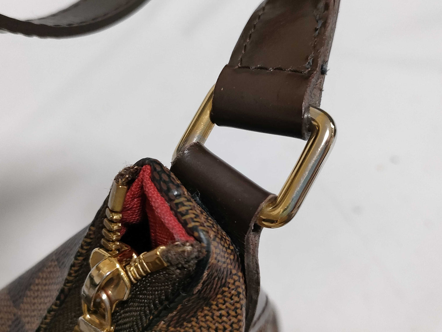 LOUIS VUITTON Damier LV Damier Bloomsbury PM Shoulder Bag