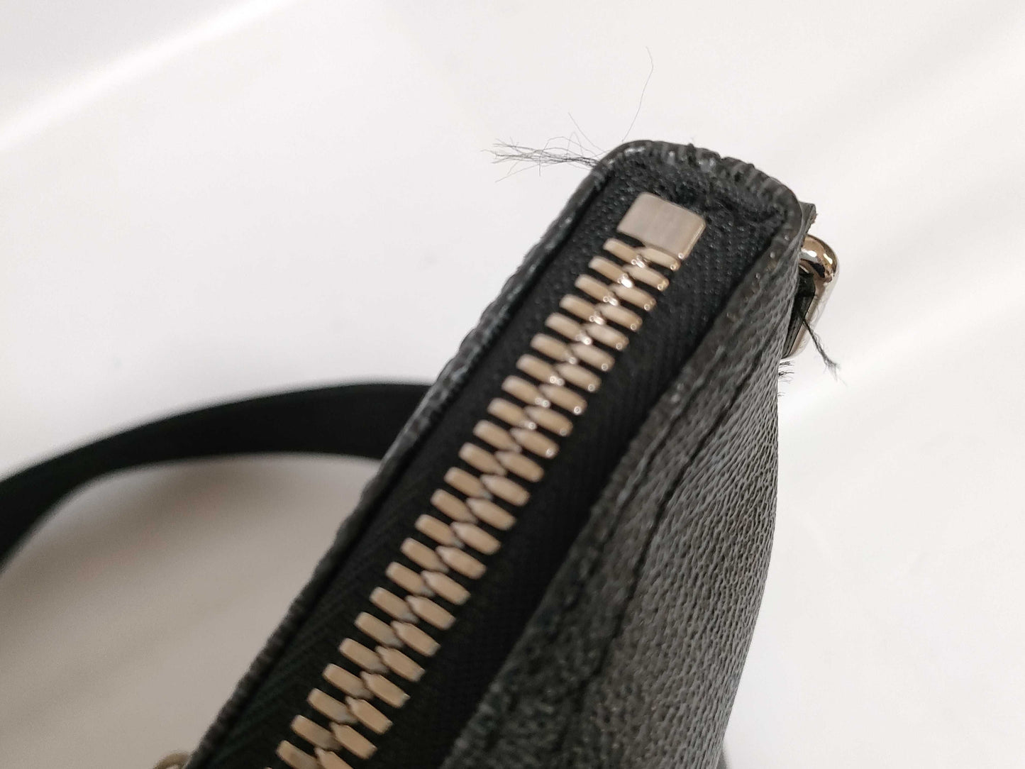 LOUIS VUITTON Damier Graphite LV Graphite Mick MM Shoulder Bag