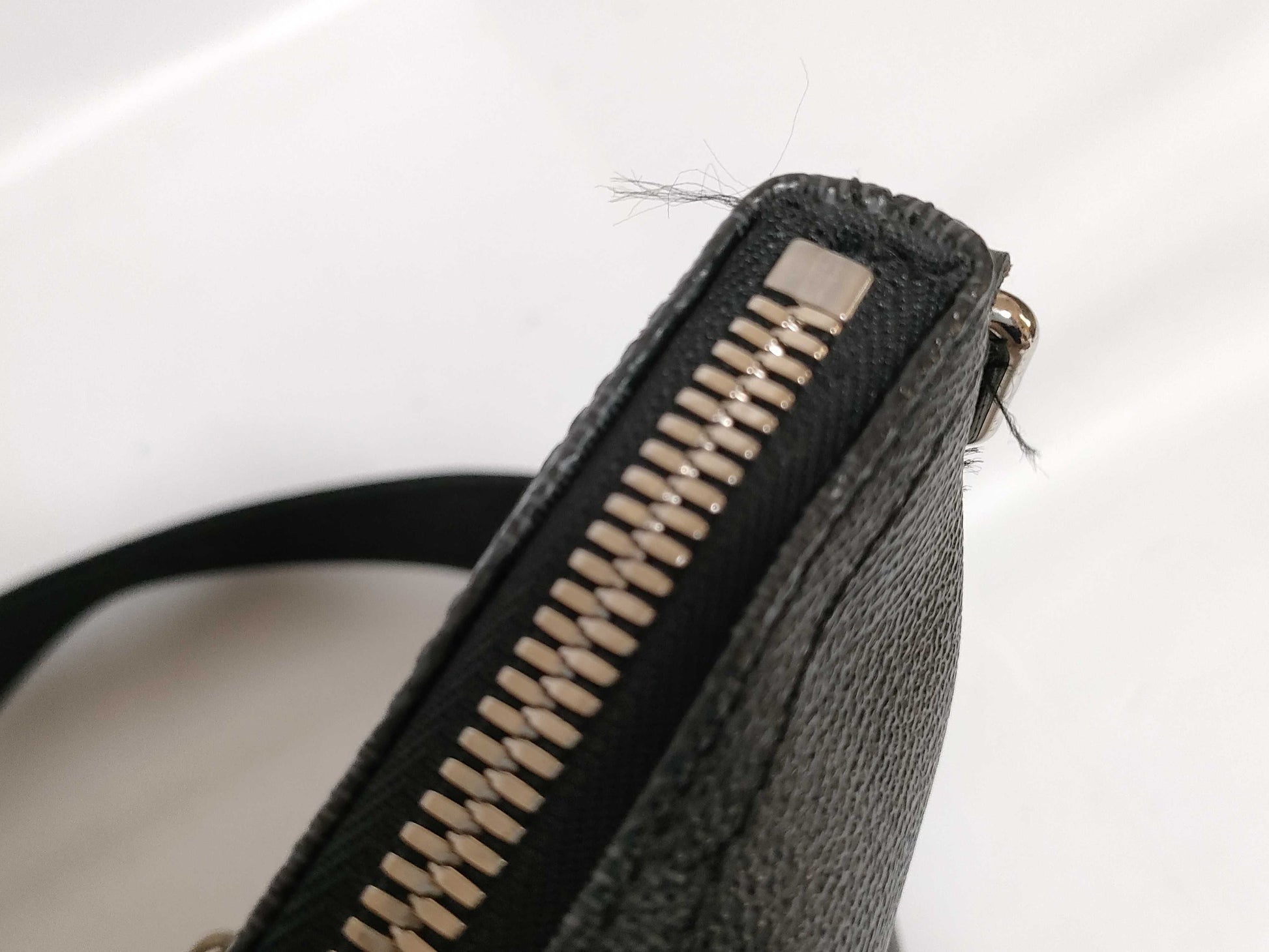 LOUIS VUITTON Damier Graphite LV Graphite Mick MM Shoulder Bag