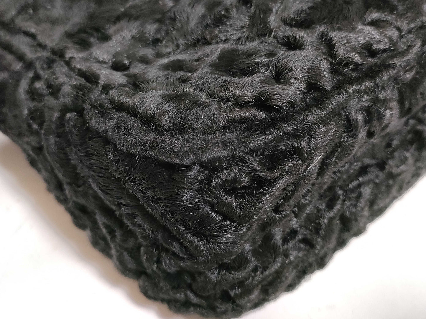 PRADA Prada Shoulder Bag with Fur, Black