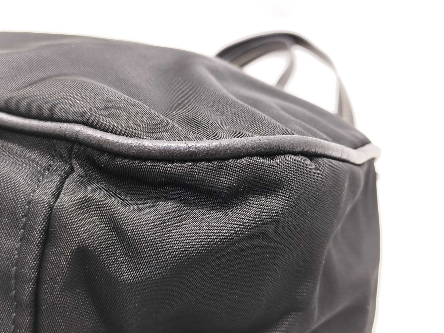 PRADA Nylon Prada Bag Nylon Black Handbag