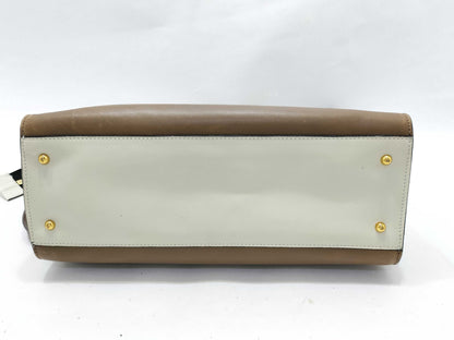 MARNI MARNI Zip 2-Way Leather Tote Bag