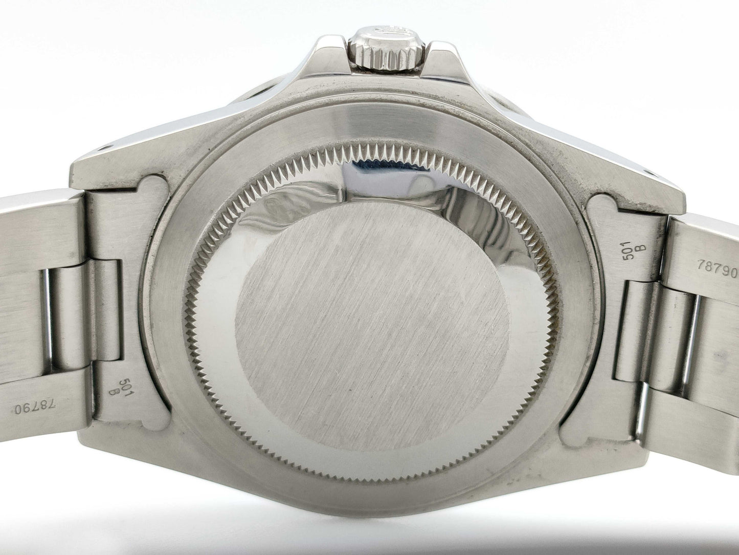 ROLEX 16570 A490444 White Dial Oyster Breath Men's Watch