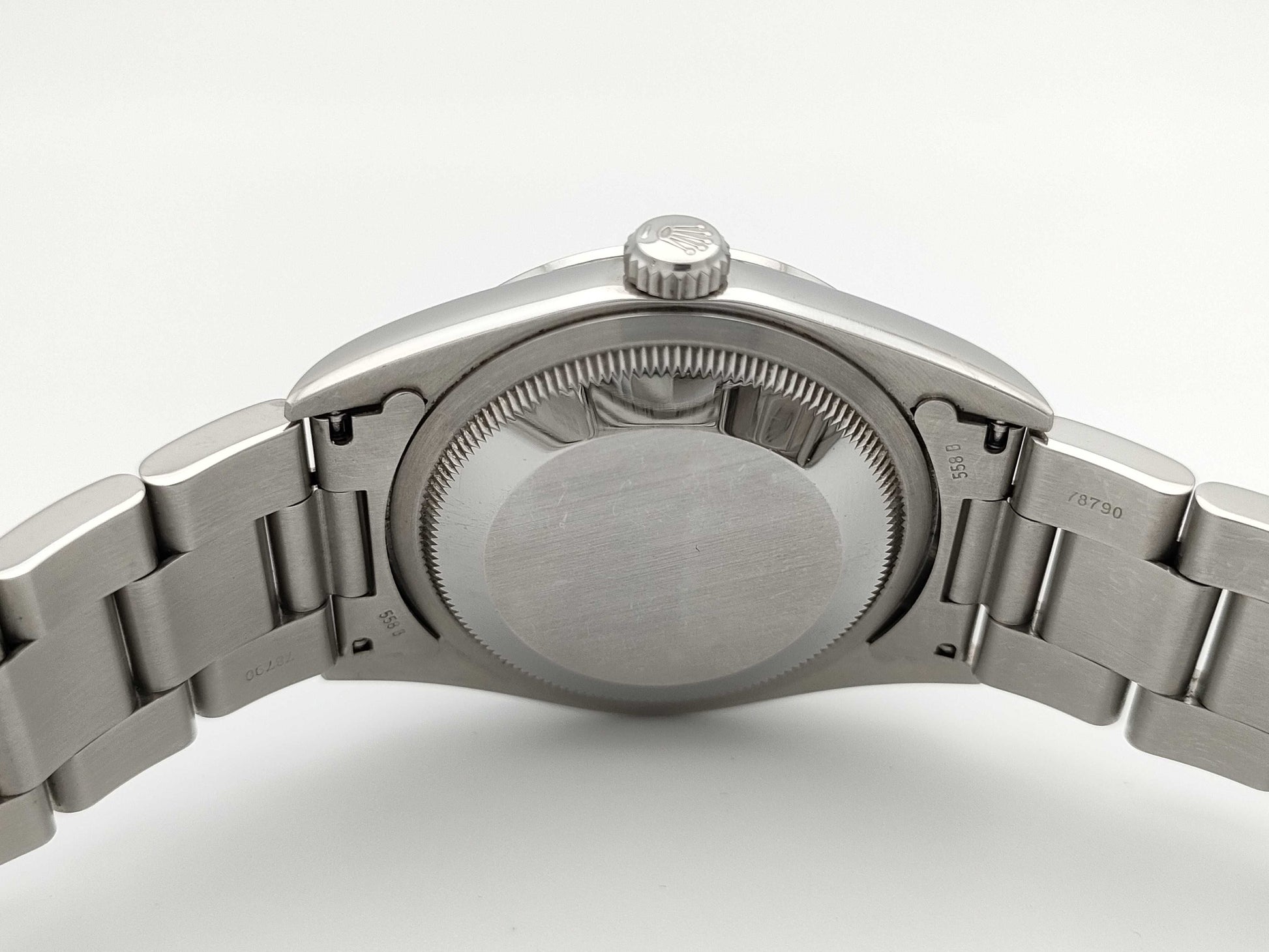 ROLEX 14270 A422192 Black Dial Oyster Breath Boys Watch