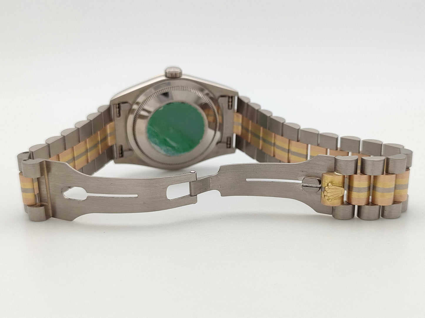 ROLEX 18239BIC A572270 Champagne Toridor K18 Men's Watch